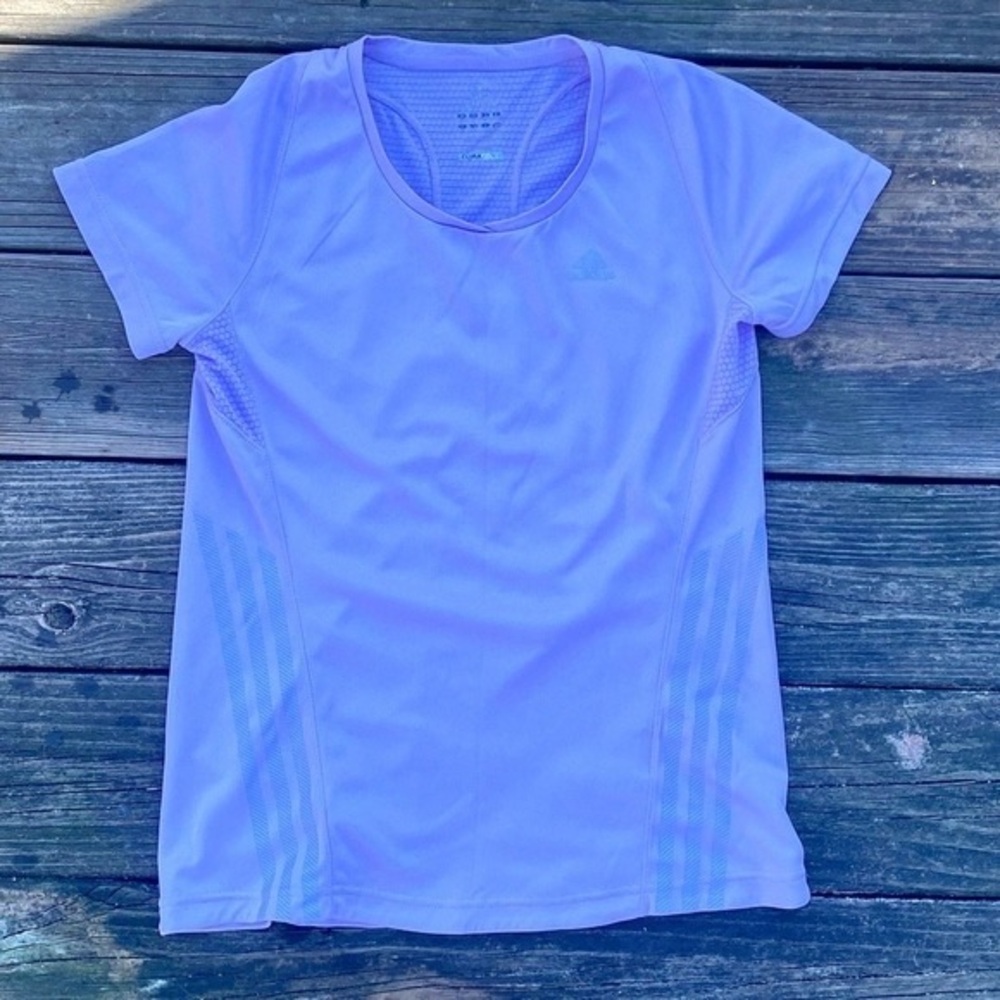 Adidas Lavender Performance Tee